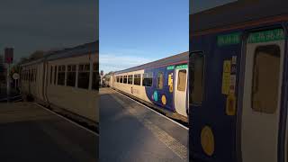 156472 arriving at Saltburn on the 221024 saltburn train trainspotting class156 [upl. by Orips]