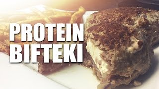 Protein Bifteki schnell und einfach 10 gr Fett pro Pattie [upl. by Darrelle122]