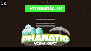 Minecraft PhanaticMC Server IP Address [upl. by Bailar]