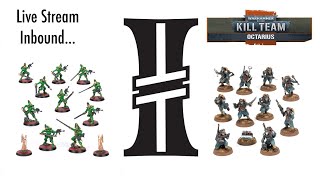 Kill Team Live Stream Blades of Khaine Vs Veteran Guardsmen on Octarius [upl. by Torrey]