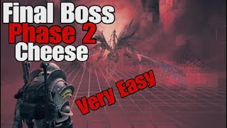 Remnant 2  Final Boss Phase 2 Easy Cheese Patched [upl. by Penhall146]