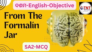 From The Formalin Jar  Objective  MCQ  SA2  English  10th Class Odia Medium  BSE Odisha [upl. by Odelle]