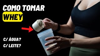 COMO TOMAR WHEY PROTEIN [upl. by Aryaz603]