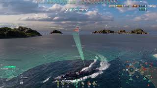 Wows  DD  Cassard  Kracken  cool kracken  carry middle  torps slalom [upl. by Lorusso]