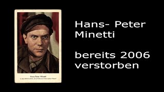 Hans Peter Minetti  DDR Schauspieler [upl. by Aimas]