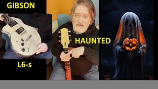 Haunted Gibson L6s Prototype gibsonguitars Happy Halloween gibsonguitar haunted [upl. by Anehc]