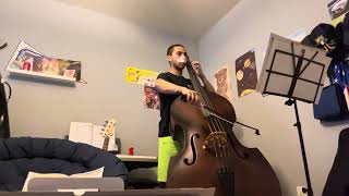 Bass Solos Rigadoon  Suzuki Book 2 [upl. by Troth548]