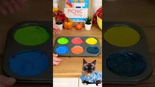 Miaou 😻 Peintures comestibles 🙀😻 ASTUCES INCROYABLES POUR LES PARENTS INTELLIGENTS réaction [upl. by Nica]