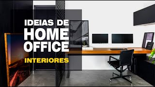 IDEIAS DE HOME OFFICE Escritório em Casa  Interiores  YouHome [upl. by Yenot]