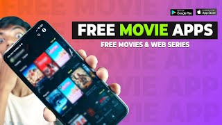 FREE MOVIE APPS  Watch Free Movie amp Web Series  Top Best 6 Apps [upl. by Essyla]