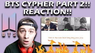 BTS 방탄소년단  Cypher Pt2 Triptych REACTION [upl. by Eenram]