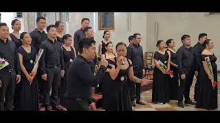 THE PRAYER  KAMMERCHOR MANILA IN CONCERTO Dirige M° Anthony Go Villanueva SUSEGANA TREVISO ITALY [upl. by Khalin]