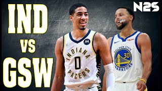 🛑PACERS vs WARRIORS  FULL GAME  CPUvsCPU NBA2K24 haliburton pacers warriors thompson curry [upl. by Langan]