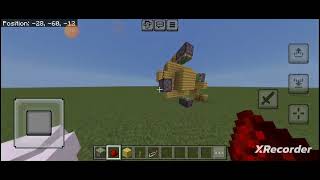 minecraft redstone door 2 by 2 for bedrock edition and java edition [upl. by Josee]