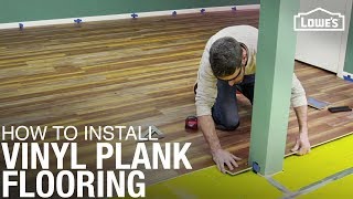 How To Install Waterproof Vinyl Plank Flooring  DIY Flooring Installation [upl. by Norrie]