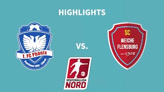 28 Spieltag Regionalliga Nord 2324  1 FC Phönix Lübeck  SC Weiche Flensburg 08  Highlights [upl. by Rosina]