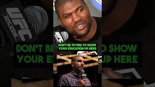 Rampage Jackson roasts Ariel Helwani in the press conference after his ufc 130 fight arielhelwani [upl. by Oilut]