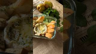 Baked Camembert with Baguette and Pear recipes eatingasmr foodlover slowlivinglifestyle [upl. by Romelle423]