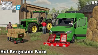 Feeding Animals Cleaning Stables Selling Beef amp GoatSheep Meet│Hof Bergmann│FS 22│Timelapse9 [upl. by Vinni]