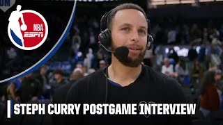 Steph Curry describes Warriors’ mindset in first game since death of Dejan Milojević  NBA on ESPN [upl. by Trisha]