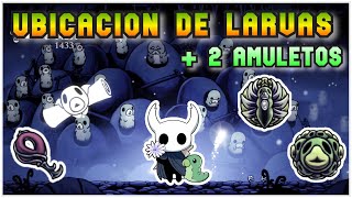 Como encontrar a todas las Larvas en Hollow Knight [upl. by Ahsaeyt]