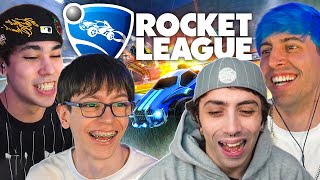 JUGANDO 2 VS 2 EN ROCKET LEAGUE CON THIAGO CARRERA Y SPREEN [upl. by Yee641]