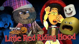 Annoying Orange  Storytime 18 The Little Red Riding Hood [upl. by Ahsinuq]