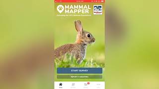 Mammal Society Mammal Mapper App [upl. by Saiasi]