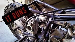 Turbo Mad Max GS400 Scrambler PART THREE  Motorcycle Timelapse Build [upl. by Llenyaj]