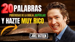 20 Palabras Secretas y Poderosas de la Biblia para Manifestar  Joel Osteen Hoy [upl. by Radborne]