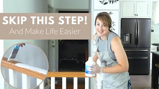 How to Paint Railing Without Sanding  How to Skip This Tedious Step and Still get Pro Results [upl. by Ettennaj889]