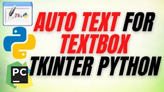 insert auto text for textbox in tkinter python  Python Tkinter GUI Tutorial [upl. by York]