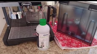 How to descale your DeLonghi La Specialista EC9335 easy step by step [upl. by Ailedo]