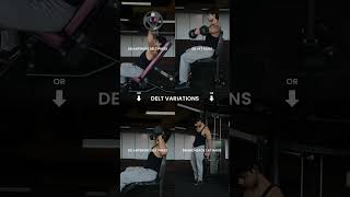 Delt Variations shorts youwefit tips deltworkout mistakes tips [upl. by Akiria]