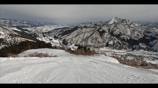 Skiing in Yuzawa Kogen Japan A Panoramic Adventure in 4K [upl. by Felten]