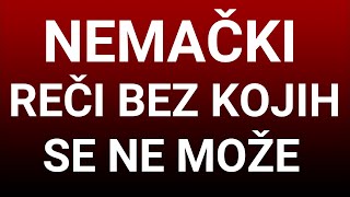 NEMAČKI  REČI KOJE SPAJAJU REČENICE  DESHALB OB DASS WEIL OBWOHL  REČI BEZ KOJIH NE MOŽEMO [upl. by Brecher337]