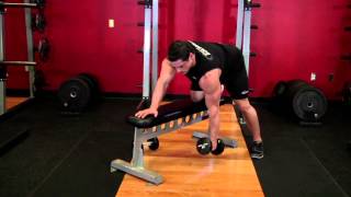 One Arm Dumbbell Row  Back Exercise  Bodybuildingcom [upl. by Sion]