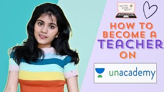 how to become a teacher on unacademy salary  subjects qualification  selection process [upl. by Tiffi]