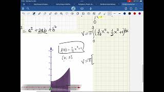 Rotationsvolumen berechnen Abiturprüfung [upl. by Edals]