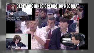 Declaraciones en el juicio de la Operación Nécora Aduanas SVA [upl. by Warring216]