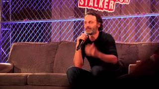 Andrew Lincoln on Developing Ricks Accent for The Walking Dead [upl. by Kachine]