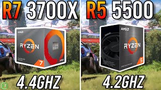 Ryzen 7 3700X vs Ryzen 5 5500  8 or 6 Cores [upl. by Appleton]