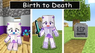 Sheyyyns BIRTH to DEATH In Minecraft [upl. by Casta]