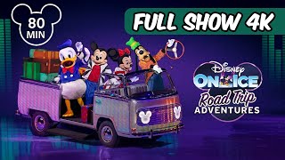 4K ✨ DISNEY ON ICE Road Trip Adventures ❄️⛸️  Full Show Front View  Melbourne AUS disneyonice [upl. by Heyman]