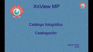 2 de 4  XnView MP como Catálogo fotográfico Catalogación [upl. by Gabie431]