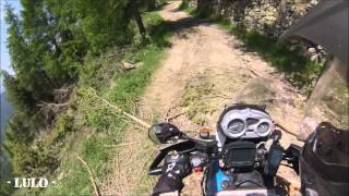 LGKS  Ligurische Grenzkammstrasse  LULITO Alpino 2014  BMW F650 GS Dakar [upl. by Magulac592]