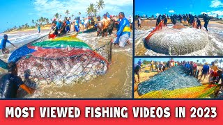 Top 03 Most Viewed Fishing Videos In 2023 I Unbelievable Fishing Videos [upl. by Sollars]