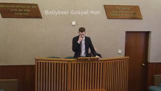 Ballykeel Gospel Hall Speaker Trevor Ward Testimony 14012024 [upl. by Ilario]