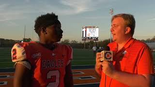 CarsonNewman Football 2024 Quarterback Justin Johnson Talks Win Over Anderson 11224 [upl. by Hoxie235]