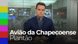 Plantão  Queda avião da Chapecoense  Globo News 2016 [upl. by Garlaand]